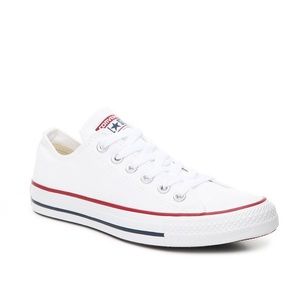 White Converse All Star Sneakers 8